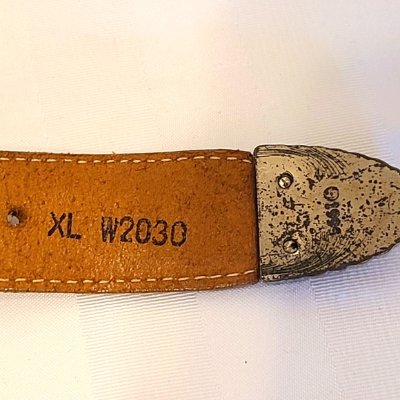 Vintage Brighton Leather Belt Size XL - Picture 5 of 5